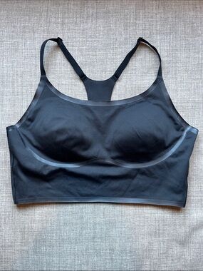 Victoria's Secret PINK Black Bports Bra Top Racerback